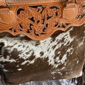 American Darling Leather Hand Bag